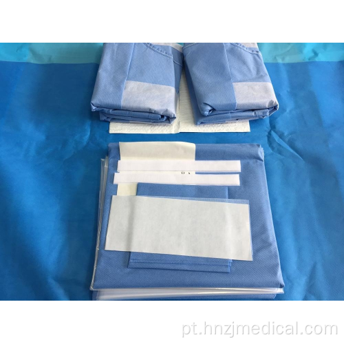 Kit descartável de operação angiográfica